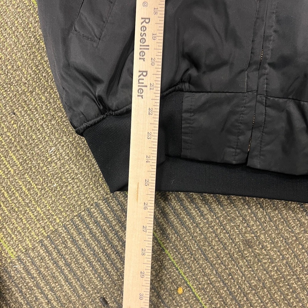 Vintage Korea Souviner Jacket Mens Medium Black 1980s US Army - Picture 10 of 11